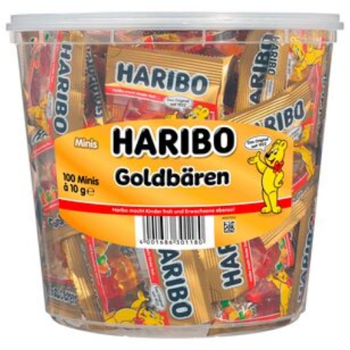 Billede af Haribo Vingummibamser 100 x 10 g.