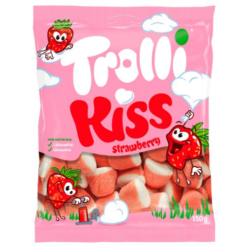 Billede af Trolli Skum Kys 150 g.