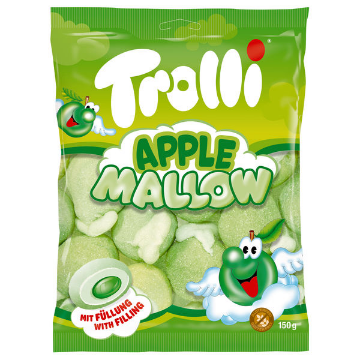 Billede af Trolli Apple Mallow gefüllt 150 g.