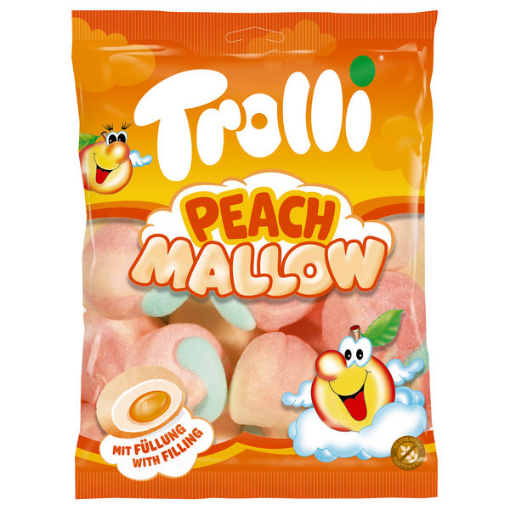 Billede af Trolli Peach Mallow gefüllt150 g.