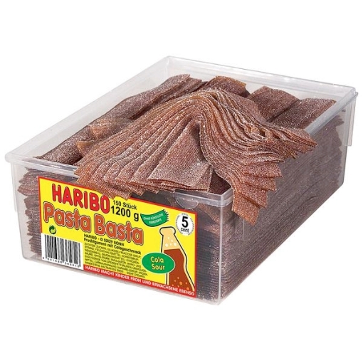Billede af Haribo Pasta Basta Cola Sur 1125 g.MHT.31-07-2025