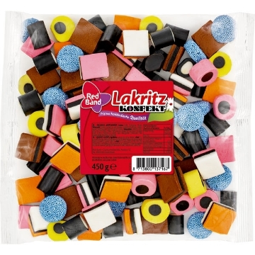 Billede af Red Band Lakrids Konfekt 450 g.MHT.11-08-2025
