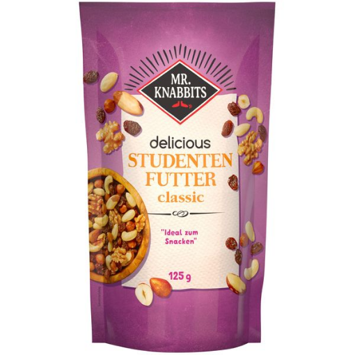 Billede af Mr.Knabbits Studentenfutter 125 g.