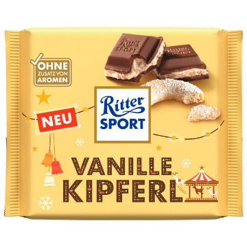 Billede af Ritter Sport Winter Vanillekipferl 100 g.