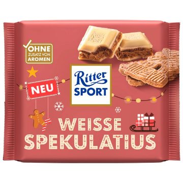 Billede af Ritter Sport Winter Hvid Spekulatius 100 g.