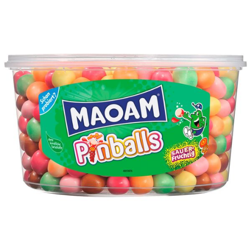 Billede af Haribo Maoam Kracher Pinballs 1200 g.