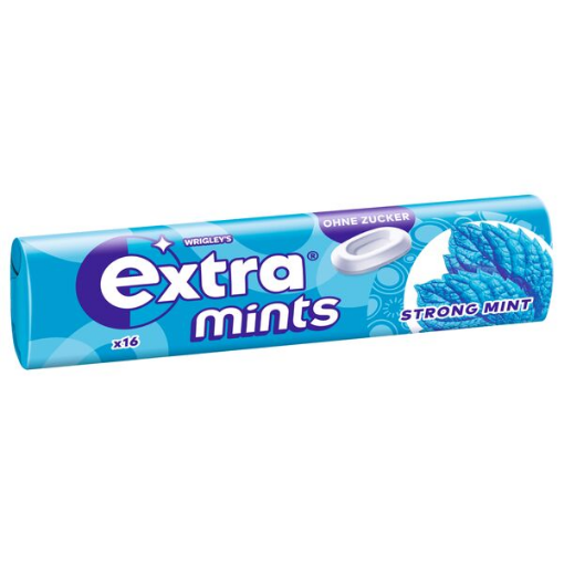 Billede af Wrigley's Extra Pastil Stærk Mint 28 g.MHT. 14-07-2026