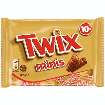 Billede af Twix Mini 227 g.MHT 14-06-2026