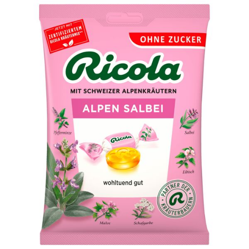 Billede af Ricola Alpe Salvie u/sukker 75 g.