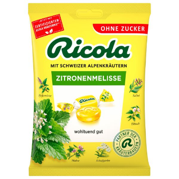Billede af Ricola Citronmelisse u/sukker 75 g.