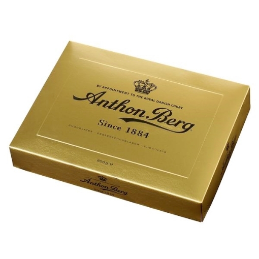 Billede af Anthon Berg Luxury Gold 400 g.MHT.16-10-2025