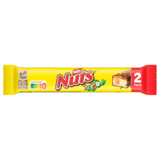 Billede af Nuts Hasselnød 2 x 30 g.MHT. 31-08-2026