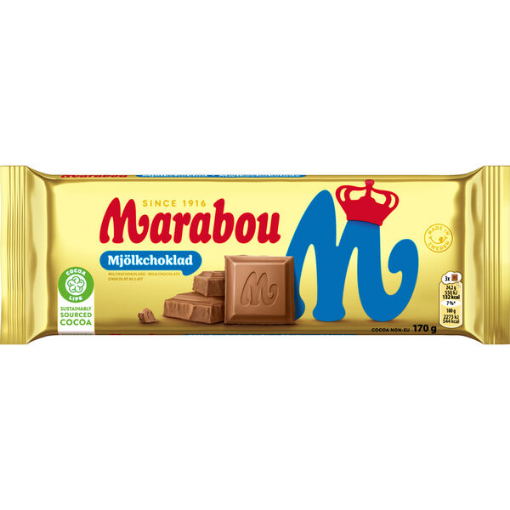 Billede af Marabou Mælkechokolade 170 g.