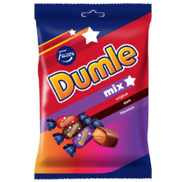 Billede af Fazer Dumle Mix 200 g.MHT. 11-10-2025