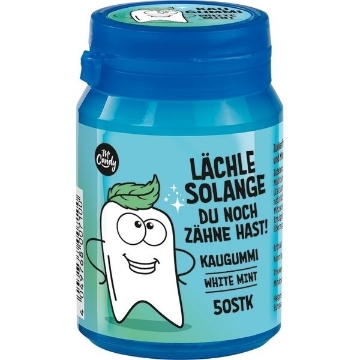 Billede af M'Candy Tyggegummi Hvid Mint 70 g.