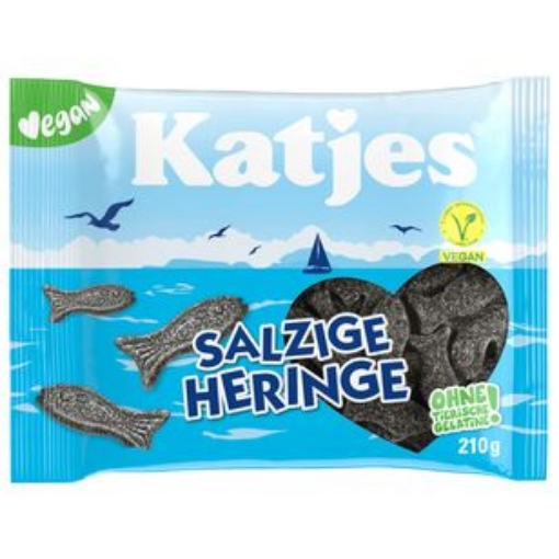 Billede af Katjes Salte Sild 210 g.