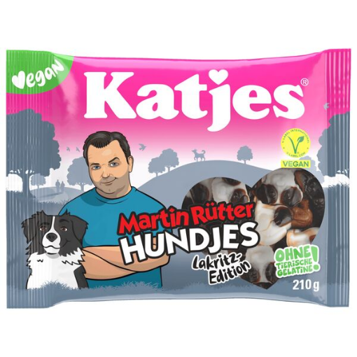 Billede af Katjes Martin Rütter Hundjes Lakrids 210 g.