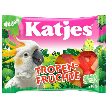 Billede af Katjes Tropen Frukt 210 g.
