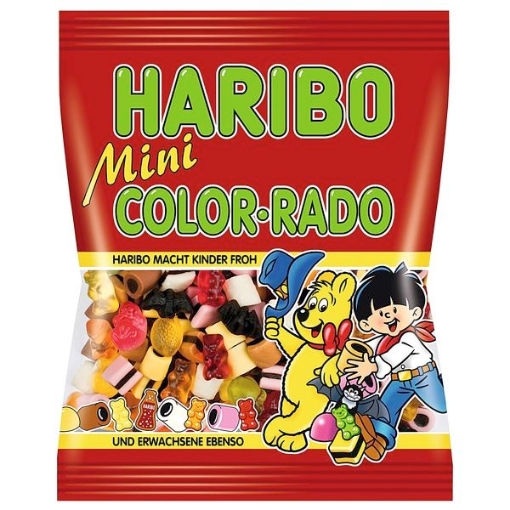 Billede af Haribo Mini Color-Rado 160 g.MHT.31-10-2025