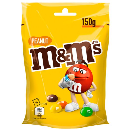 Billede af M&M's Peanut 150 g. MHT.14-06-2026