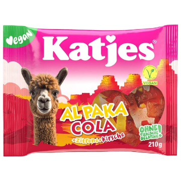 Billede af Katjes Al Paka Cola 210 g.