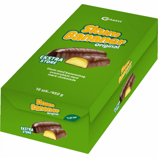 Billede af Carletti Skumbananer 450 g.