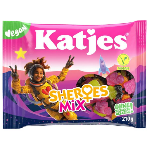 Billede af Katjes Sheroes Mix, 210 g.