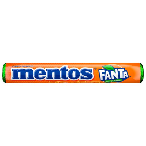 Billede af Mentos Fanta Orange 37,5 g.