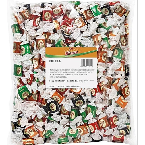 Billede af Carletti Big Ben Mix Karameller 7 x 1500 g.