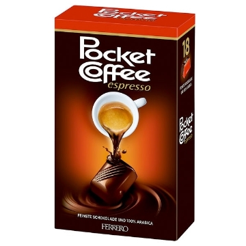 Billede af Ferrero Pocket Coffee 225 g.MHT. 30-03-2026