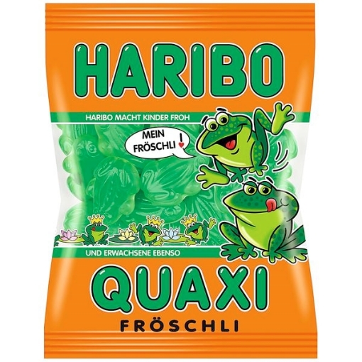 Billede af Haribo Vingummi Frøer 175 g.MHT. 28-02-2026