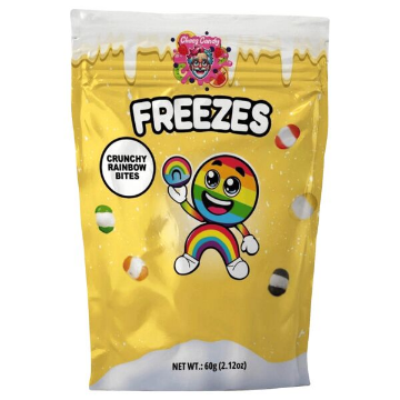 Billede af Chaos Candy Freezes Crunchy Rainbow Bites 60 g.