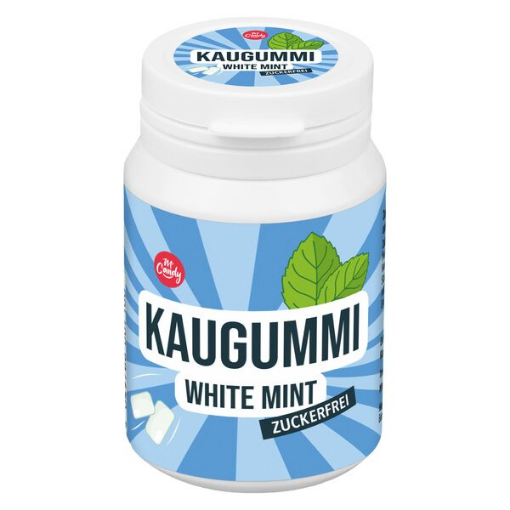 Billede af M'Candy Tyggegummi Hvid Mint 70 g.