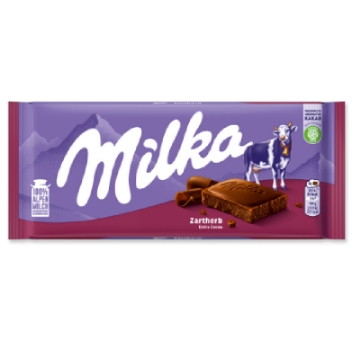 Billede af Milka Zartherb 90 g.MHT. 01-06-2026