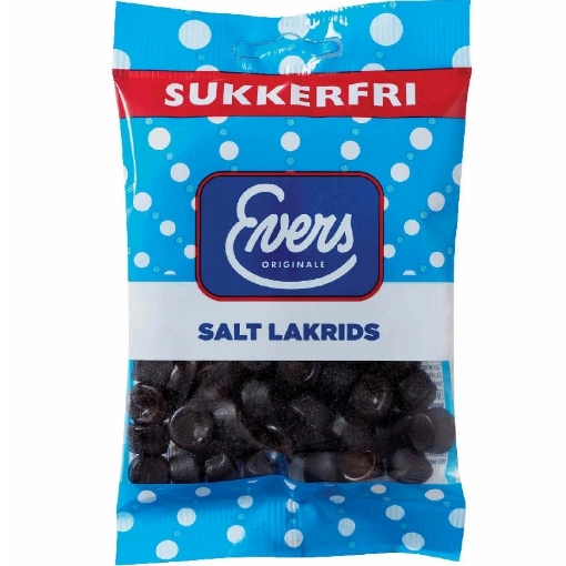 Billede af Evers Salt Lakrids 60 g.