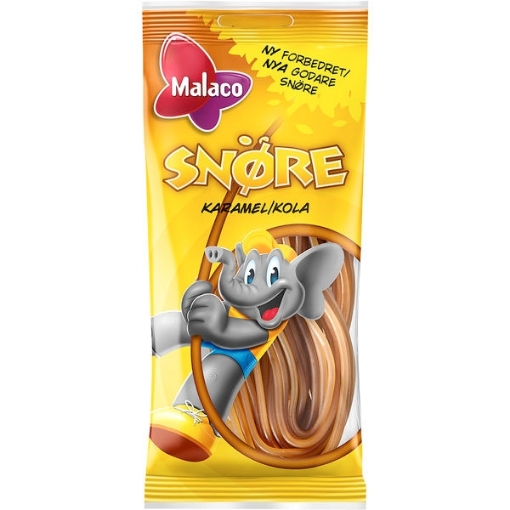 Billede af Malaco Snøre Cola Karamell 94 g.MHT. 17-06-2026