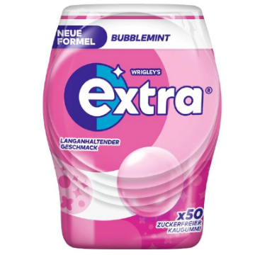 Billede af Wrigley's Extra Bubblemint u/sukker 70 g.