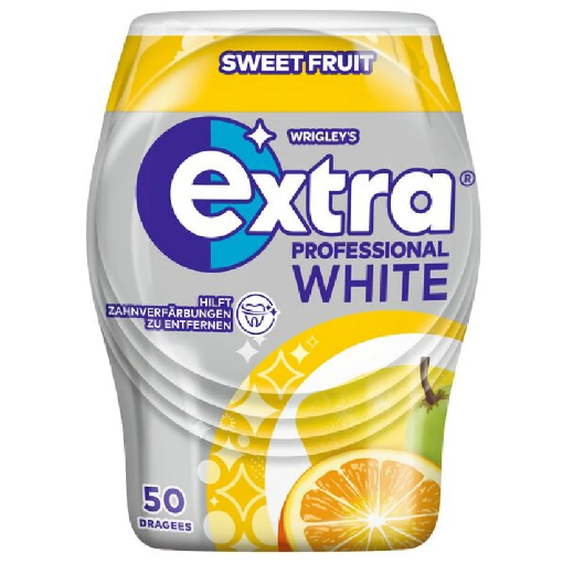 Billede af Wrigley's Extra Professional White Sweet Fruit u/sukker 70 g.