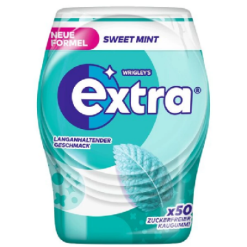 Billede af Wrigley's Extra Sweet Mint u/sukker 70 g.