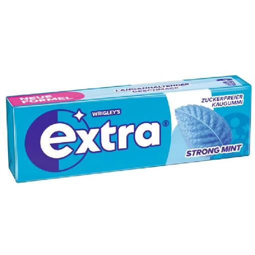 Billede af Wrigley's Extra Strong Mint u/sukker14 g.