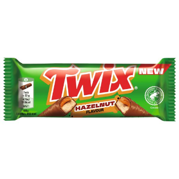Billede af Twix Hasselnød 46 g.