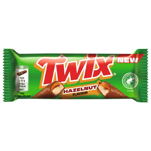 Billede af Twix Hasselnød 46 g.