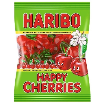 Billede af Haribo Happy Kirsebær 175 g.MHT. 31-07-2026