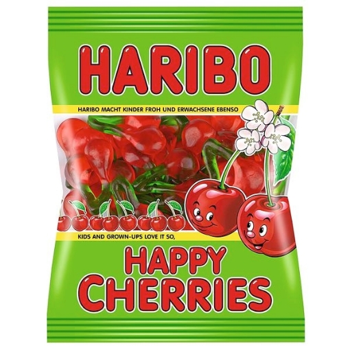 Billede af Haribo Happy Kirsebær 175 g.MHT. 31-07-2026