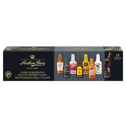 Billede af Anthon Berg 14 Likørflasker 219 g.