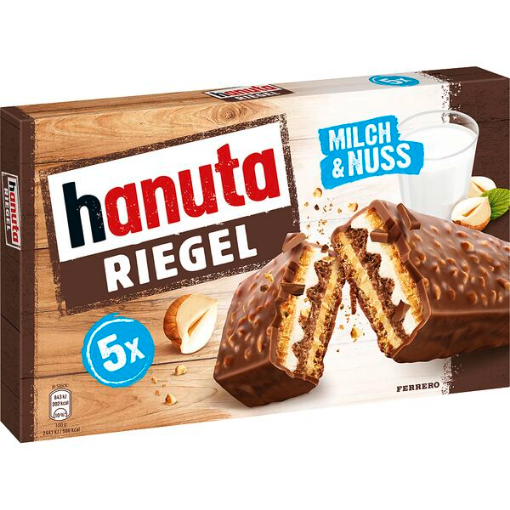 Billede af Ferrero Hanuta Bar 5 x 34 g.
