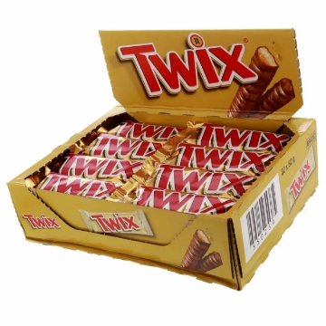 Billede af Twix Bar 32 x 50 g. MHT. 11-10-2026