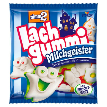 Billede af Nimm 2 Lachgummi Milchgeister 225 g.MHT. 30-09-2026