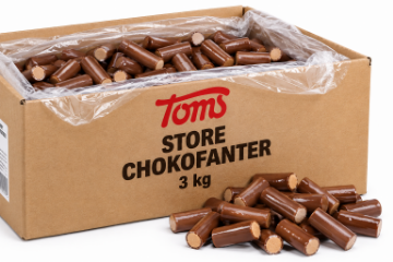 Billede af Toms Store Chokofanter 3 Kg.
