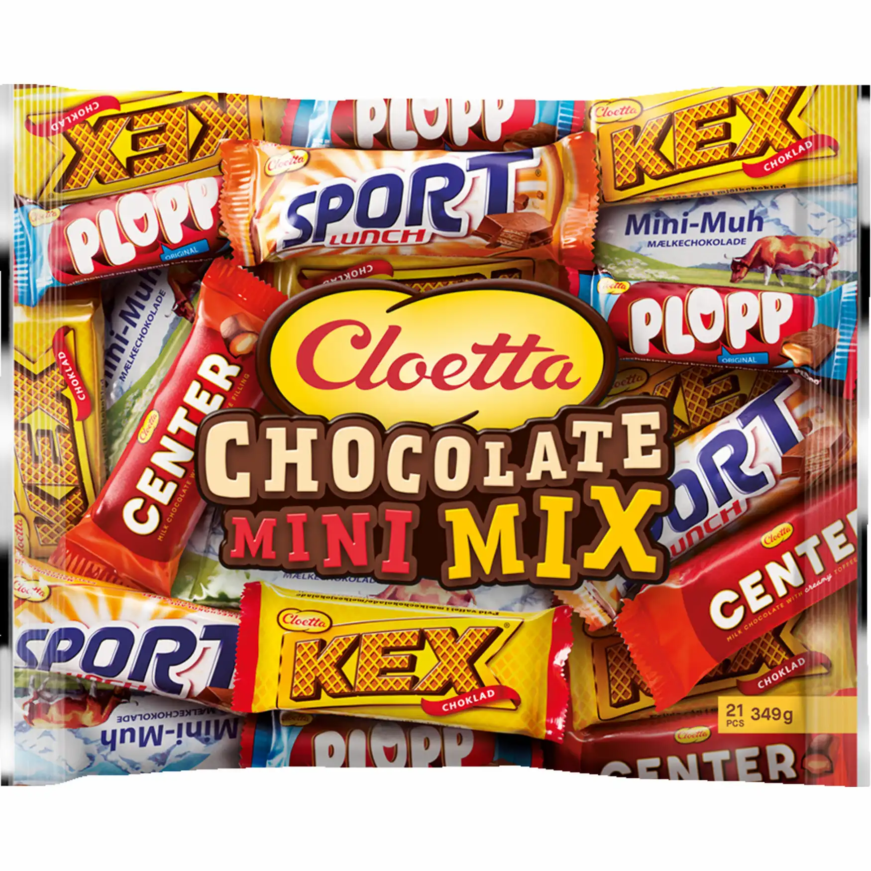 Cloetta Chocolate Mini Mix 349 g.